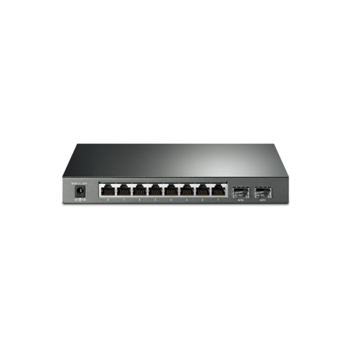 Switch TP-Link TL-SG2210P 8 puertos Gigabit PoE con 2 ranuras SFP. JetStream Smart, Compatible con la plataforma Omada