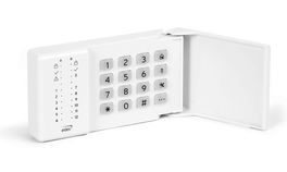 Teclado cableado con indicador por LED