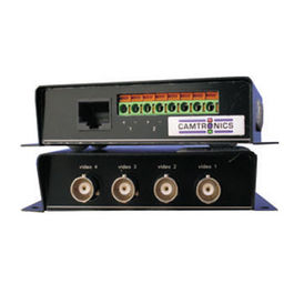 Convertidor pasivo de 4 coaxiales AHD, CVI, TVI a par trenzado Convertidor pasivo de 4 coaxiales AHD, CVI, TVI a par trenzado