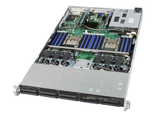 Chasis 1U Intel Server System R1208WFTYS hot-swap 2.5" sin disco duro GigE, 10 GigE - 975886