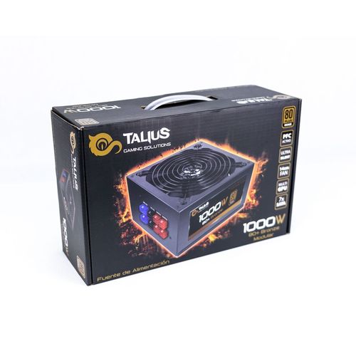 FUENTE ALIMENTACION ATX 1000W TALIUS TAL-PSU1000W 80+ BRONZE SEMI MODULAR