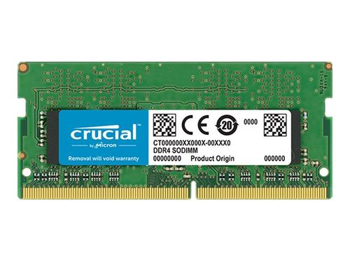 SODIMM DDR4  16GB 2400MHz Crucial  PC4-19200 CL17 1.2 V - 260 espigas sin bfer no ECC