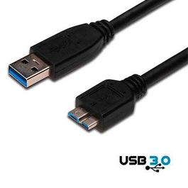 Cable USB 3.0 tipo A Macho - Micro USB tipo B Macho de 0.5 m