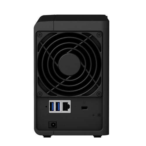 Unidad NAS Synology Disk Station DS218+ para 2 discos SATA 6Gb/s RAID 0, 1, JBOD RAM 2 GB Gigabit Ethernet iSCSI