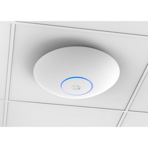 PUNTO DE ACCESO UBIQUITI UNIFI UAP-AC-LR - 1X GIGABIT - 2.4/5GHZ - 6DBI - WIFI A/B/G/N/AC - POE - LARGO ALCANCE - KIT MONTAJE PARED/TECHO