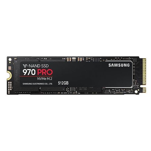 HDD SSD 512GB SAMSUNG SSD 970 PRO NVME M.2 2280 - LECTURA 3500MB/S - ESCRITURA 2300MB/S