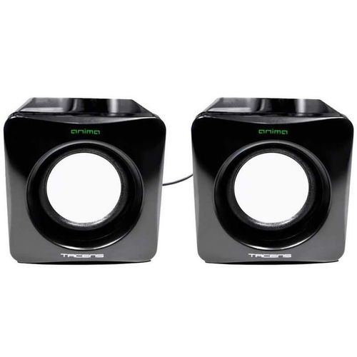 MINI ALTAVOCES 2.0  - ALIMENTACION USB - 40HZ-2KHZ - POTENCIA 5W RMS - MAS0 - JACK 3.5MM