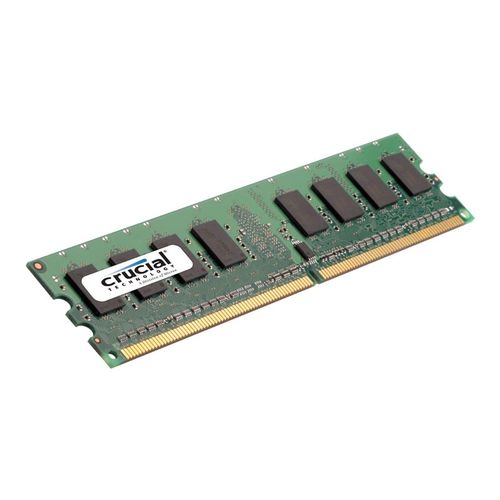 DIMM DDR2 2GB/800 CRUCIAL PC2-6400 CL6 1.8 V sin bfer no ECC - P/N: CT25664AA800