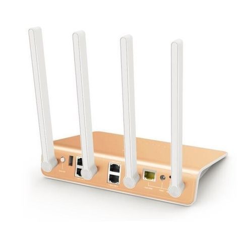 ROUTER 360R AC WAVE 2 2X2 1200 MBPS GIGABIT, 4 ANTENAS 5 dBi (2 por Banda), USB