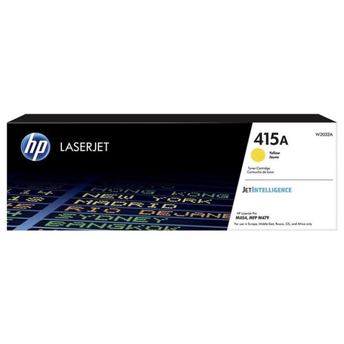 TONER HP NUM 415A AMARILLO- W2032A - JETINTELLIGENCE - 2100 PGINAS