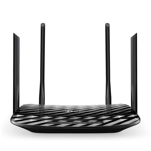 ROUTER GIGABIT DOBLE BANDA INALMBRICO TP-LINK ARCHER C6 - 802.11 AC 2.4/5GHZ - 4*LAN GIGABIT - 1*WAN - 4 ANTENAS FIJAS EXTERNAS + 1 INTERNA