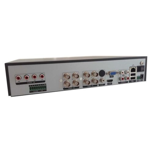 DVR 8 canales 4 MP compatible CVBS, AHD, CVI, TVI, IP