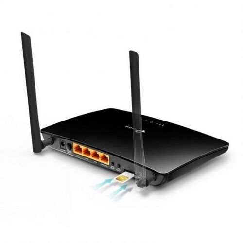 ROUTER INALMBRICO 4G TP-LINK TL-MR6400 V2 - 2.4GHZ - 300MBPS - 3*LAN - 1*WAN - 1*SIM - 2 ANTENAS INTERNAS - 2 ANTENAS 4G LTE EXTERNAS