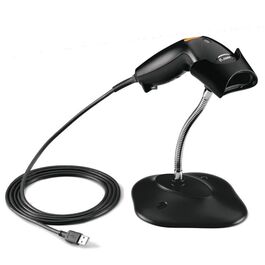 LECTOR DE CÓDIGO DE BARRAS Zebra LS1203-CR10007R  USB CON SOPORTE.