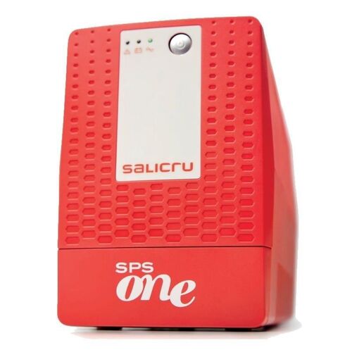 SAI SALICRU SPS.1500.ONE v2 - 1500VA / 900W - LINE INTERACTIVO - ESTABILIZACION BOOST & BUCK - AUTONOMIA HASTA 20 MINUTOS - 4 X SCHUKO