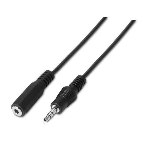 Cable Audio jack 3.5 Hembra / Macho 1xPlug/1xPlug 3.00m