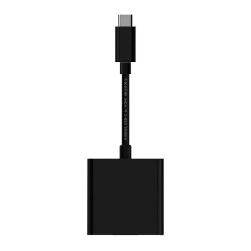 ADAPTADOR USB-C A HDMI A109-0344 - CONECTORES USB TIPO-C MACHO A HDMI 4K HEMBRA - 15CM