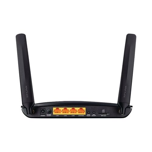 ROUTER 4G INALÁMBRICO TP-LINK ARCHER MR200 - BANDA DUAL 2.4GHZ/5GHZ - 3*PUERTOS LAN - 1*PUERTO WAN - 1*RANURA SIM - 2*ANTENAS 4G LTE