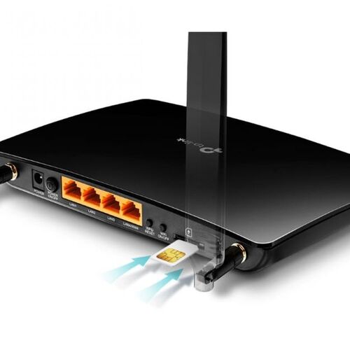 ROUTER 4G INALÁMBRICO TP-LINK ARCHER MR200 - BANDA DUAL 2.4GHZ/5GHZ - 3*PUERTOS LAN - 1*PUERTO WAN - 1*RANURA SIM - 2*ANTENAS 4G LTE