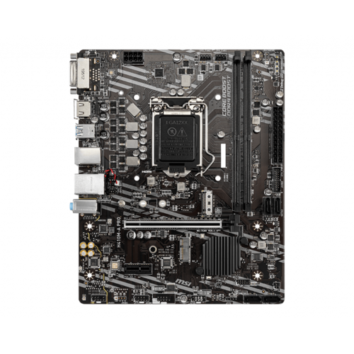 PLACA BASE MSI H410M-A PRO 1200 MATX 2XDDR4/PCIE/SATA3/USB3.1/HDMI/DVI-D/VGA / mATX