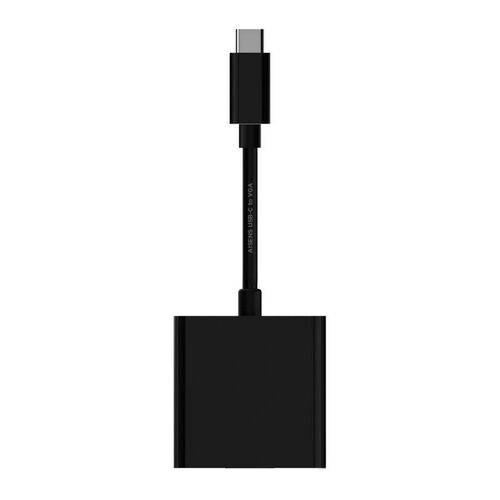 ADAPTADOR USB TIPO-C A VGA A109-0347 - CONECTORES USB-C MACHO A VGA HEMBRA - 15CM