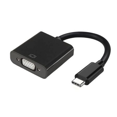 ADAPTADOR USB TIPO-C A VGA A109-0347 - CONECTORES USB-C MACHO A VGA HEMBRA - 15CM