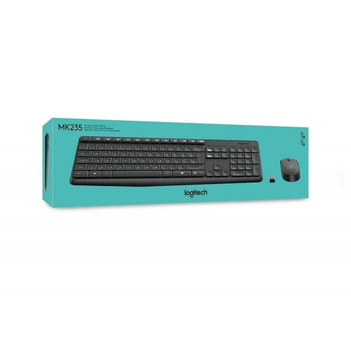 Teclado y Ratón Inalámbricos Logitech MK235 inalambrico