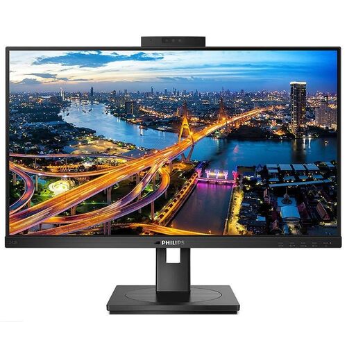 Monitor Profesional Philips 242B1H 23.8"/ Full HD/ VGA DVI-D DisplayPort HDMI /Webcam/ Multimedia/