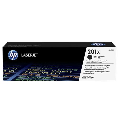 TONER HP NUM 201XL ALTA CAPACIDAD CF400X NEGRO - 2800 PGINAS