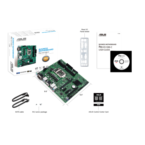 PLACA BASE ASUS PRO H510M-C/CSM PARA INTEL CORE - SOCKET LGA 1200 2*DDR4 HDMI/DVI/VGA/DP