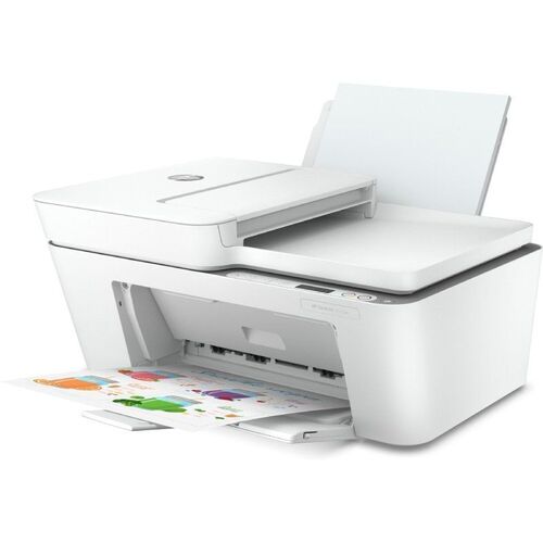 Impresora Multifuncin HP Deskjet 4120e WiFi/ Fax Mvil/ Blanca