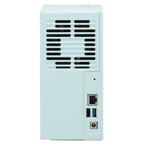 UNIDAD NAS QNAP TS-230 2 Bahias SATA 6Gb/s RAID 0, 1, JBOD RAM 2 GB Tower, Realtek, RTD1296, Azul