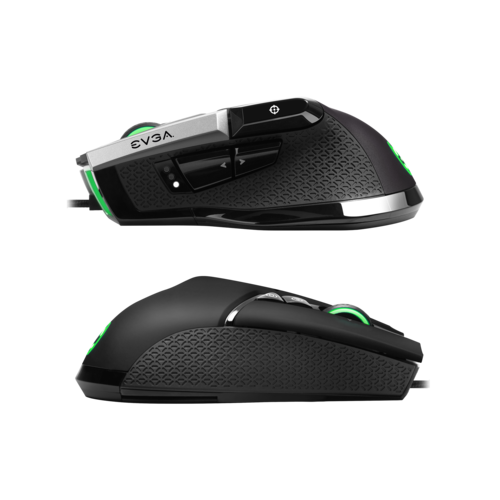 RatÃ³n Gaming EVGA X17 RGB 8k, Wired, Black, Customizable, 16,000 DPI, 5 Profiles, 10 Buttons, Ergonomic 903-W1-17BK-KR