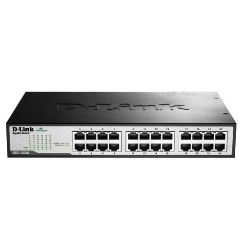 SWITCH DLINK DGS-1024D 24 PUERTOS RJ45 10/100/1000 MBPS RACK 19"