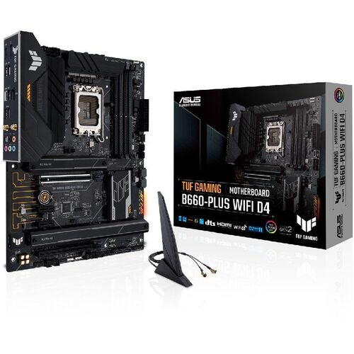 PLACA BASE ASUS PRIME GAMING B660-PLUS WIFI D4 LGA1700 ATX 4xDDR4