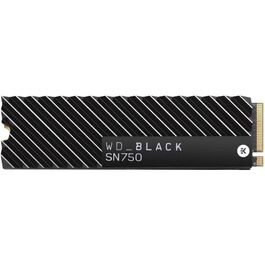 HD 500GB SSD M.2 2280 WESTERN DIGITAL BLACK SN750 NVME PCIE GEN3 - con Disipador - LECTURA 3470MB/S - ESCRITURA 2600MB/S HD 500GB SSD M.2 2280 WESTERN DIGITAL BLACK SN750 NVME PCIE GEN3 - con Disipador - LECTURA 3470MB/S - ESCRITURA 2600MB/S