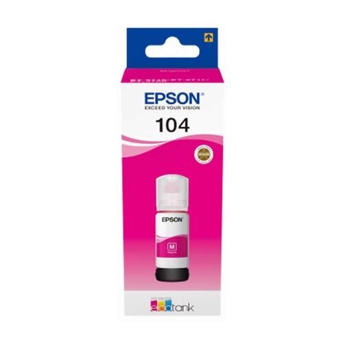 Botella de Tinta Original Epson n104/ Magenta