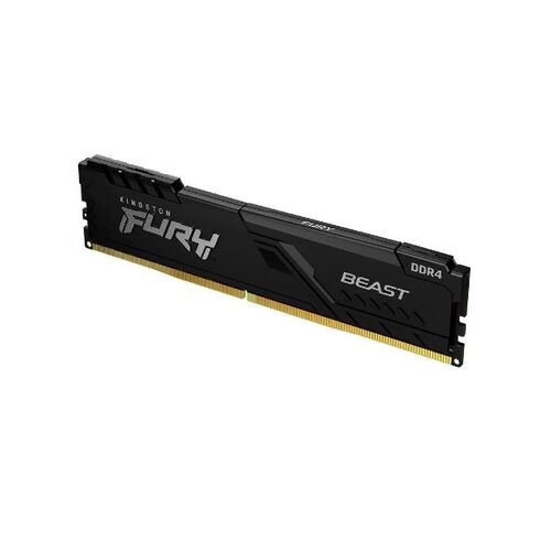 Memoria RAM Kingston FURY Beast DDR4 16GB/ 3200MHz/ 1.35V/ CL16/ DIMM / P/N: KF432C16BB1/16