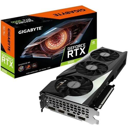 Tarjeta Grfica Gigabyte GeForce RTX 3050 GAMING OC/ 8GB GDDR6 2x HDMI, 2x DisplayPort