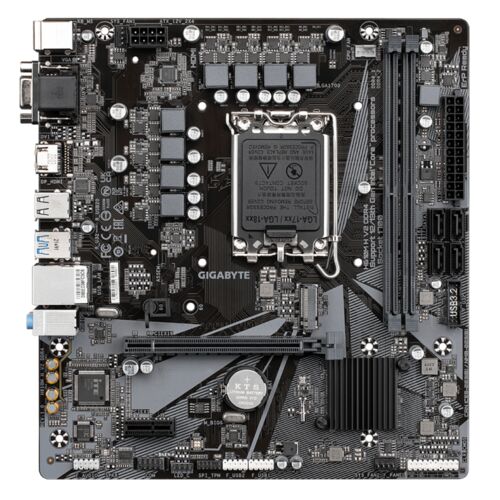 PLACA BASE GIGABYTE H610M-H V2 LGA1700  2XDDR4, HDMI, VGA, MATX