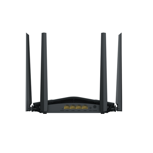STONET NX10 Router WIFI6 2x2 1500 Mbps 3 puertos Gigabit+ 1 Wan Gigabit, 4 antenas 5 dBi (2 por Banda), Easy MESH