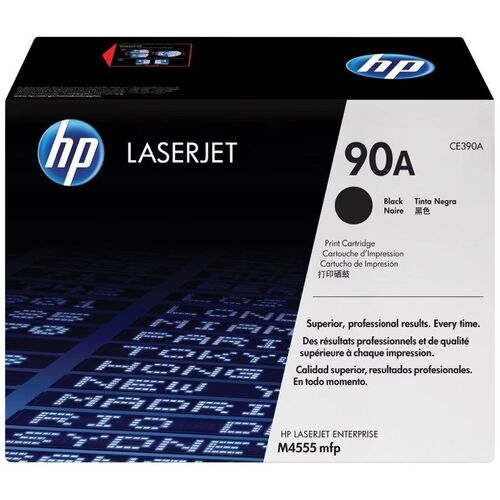 TONER HP CE390A num 90A NEGRO 10000K