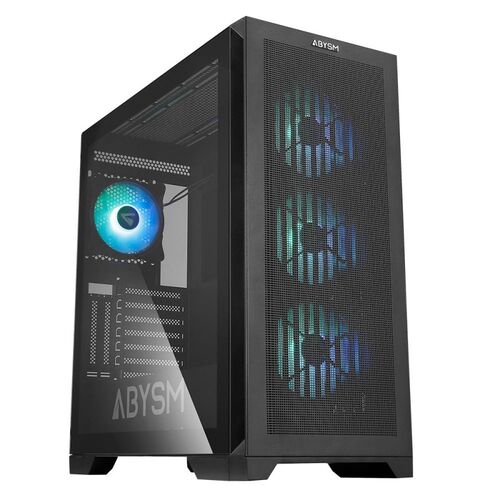 CAJA CHASIS E-ATX ABYSM GAMING DANUBE MURA BX300 NEGRA ARGB