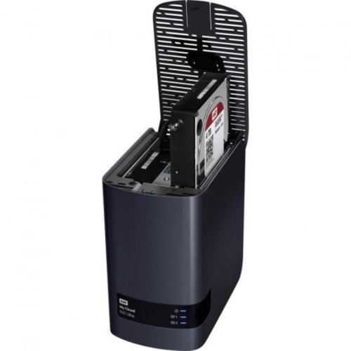 Unidad NAS Western Digital My Cloud EX2 Ultra/ 2 Bahas 3.5"/ 1GB DDR3/ Formato Torre