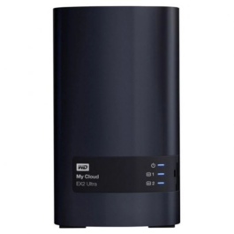 Unidad NAS Western Digital My Cloud EX2 Ultra/ 2 Bahías 3.5"/ 1GB DDR3/ Formato Torre