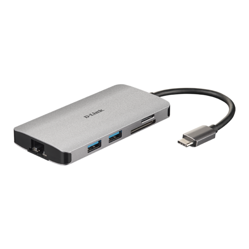 Docking USB Tipo-C D-Link DUB-M810/ 3xUSB/ 1xUSB Tipo-C/ 1xThunderbolt/ 1xHDMI/ 1xRJ45/ 1xLector tarjetas