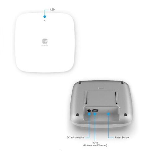 Punto Acceso EnGenius EWS356-FIT interior 802.11a/ac/ax/b/g/n 2x2 WiFi6 2,4/5 GHz 3000 Mbps 1 LAN Gigabit compatible PoE af, MESH