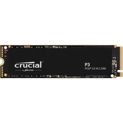 HDD 500GB** SSD NVME CRUCIAL M.2 2280 P3 PLUS PCIE 3.0 - CT500P3PSSD8