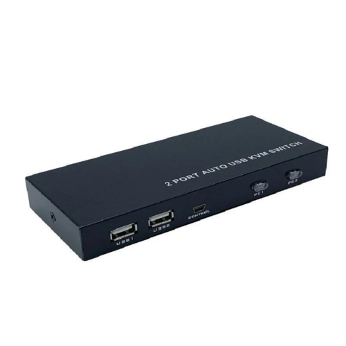 Conmutador KVM HDMI  2PC con 1 slo teclado y ratn USB