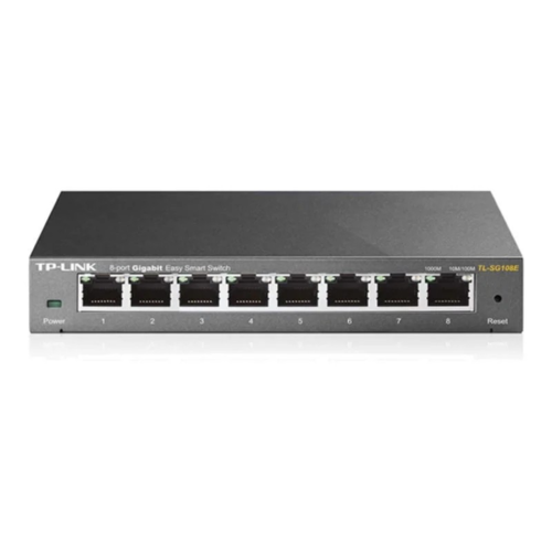 Switch 8 Puertos TP-Link Easy Smart TL-SG108E / RJ-45 10/100/1000 - gestión simple